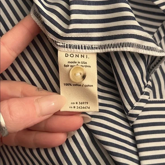 NWT Donni The Pop Shirt